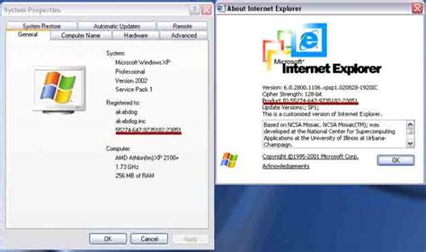Image result for Windows XP Service Pack 2 Product Key