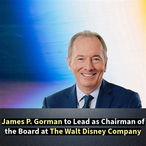 CXO Lanes on LinkedIn: #jamesgorman #disney #chairman #leadership # ...