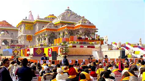 Shri Ram Lalla Pran-Pratishtha, Shri Ram Janam Bhoomi Ayodhya Dham Ji ...
