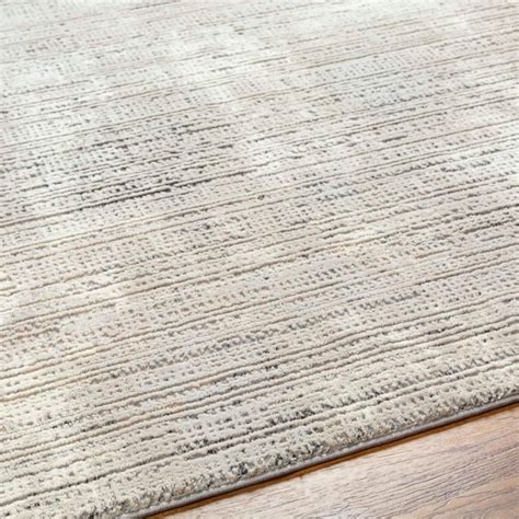 Alder Taupe High Low Washable Area Rug 8x10 | Washable Rugs | At Home