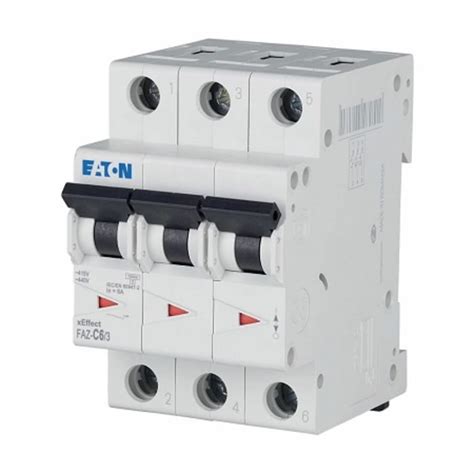 278867 FAZ-C6/3 Eaton | Eaton xEffect xEffect Miniature Circuit Breaker ...