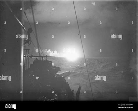 On 10-11 October 1940, Royal Navy heavy and light forces bombarded enemy shipping in Cherbourg ...