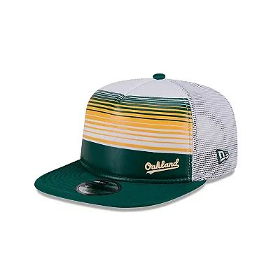 Men's New Era Green Oakland Athletics Cooperstown Collection Team ...