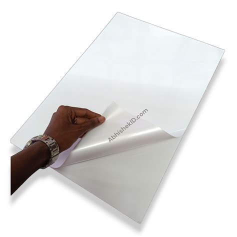 12x18 AP Sticker - High Glossy Waterproof Vinyl Sticker for ID Cards ...