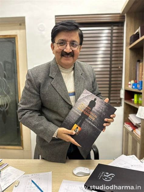 Mr Lakhan Tomar ji, director of Apex Consortium, Meerut with his copy ...