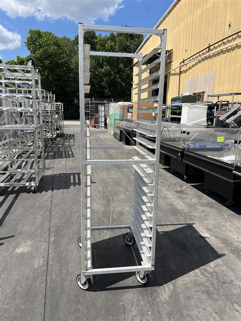 NEW AGE 1331 20 PAN END LOAD HEAVY-DUTY ALUMINUM BUN / SHEET PAN RACK ...