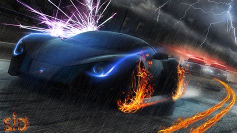Need For Speed: Most Wanted HD Wallpaper - Thrilling Night Chase