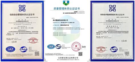 【喜讯】数脉科技喜获ISO管理体系三大证书 - 知乎