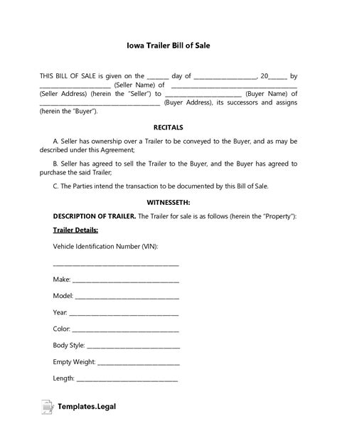 Horse bill of sale template iowa - honcasting