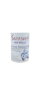 SARASWATI INFOTECH POS rolls for Swipping machine size of 57 mm (2 inch ...