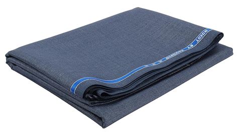 Buy Raymond Men's Poly Viscose Unstitched Pant Piece (Grey and Blue ...
