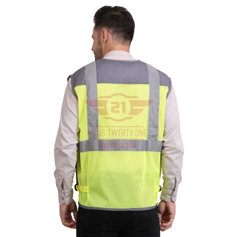 Safex Ultra Vest - Yellow/Grey – Club Twenty One Workwear