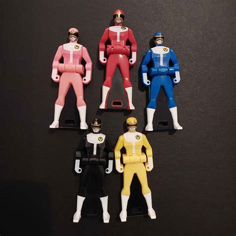 Dai Sentai Goggle V- Ranger Key Full Team Set (READ DESC), Hobbies ...