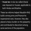 Explain the key featuresof taxation during the reign of allauddin ...