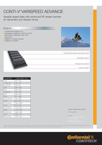 Conveyor Belt Solutions - Continental Industry Contitech - PDF Catalogs ...