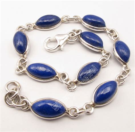 Wholesale Sterling Silver Gemstone Bracelet Manufacturer
