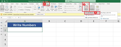 Image result for Remove Macro Excel