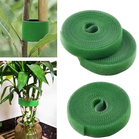 Sunkizzrs® (1 MTR x 20MM - 5 Roll) Plant Tie Strap; Reusable ...