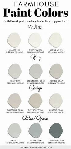 Farmhouse Paint Colors by The Best Farmhouse Paint Colors Micheala Diane Designs Farmhouse Paint Colors