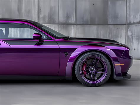 Purple Dodge Challenger