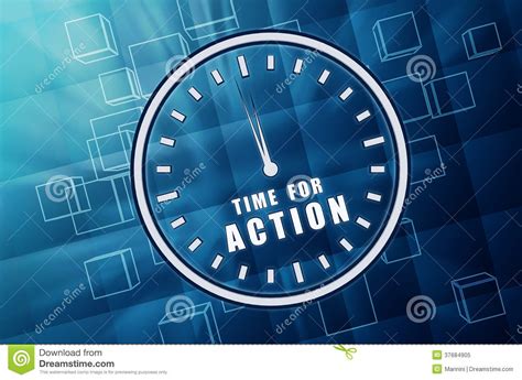 Time For Action Act Now New Start Stock Image | CartoonDealer.com #20478577