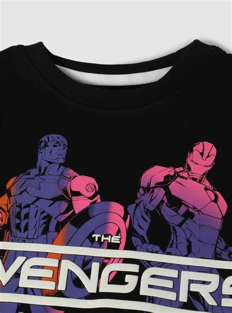 Buy Boys Avengers Printed T-shirt Online at just Rs. 399.0 ...