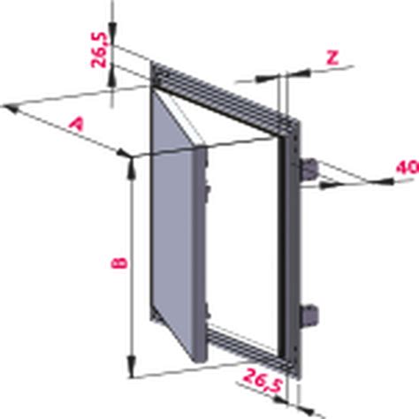 AWENTA KRAL - Ревизионни врати за гипсокартон от алуминий