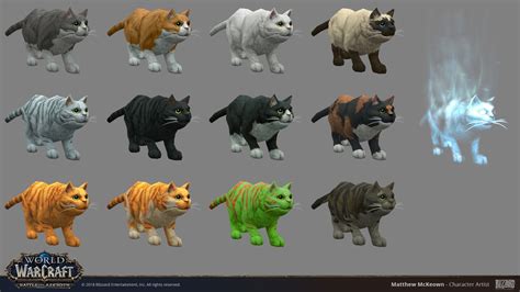 ArtStation - World of Warcraft - Cats, Matthew McKeown | World of ...