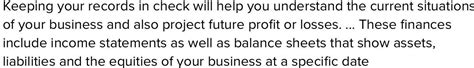 what are obligations associated with record keeping in retail business ...
