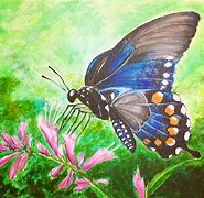 Image result for Acrylic Moth Painting
