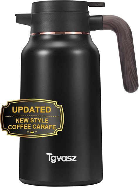 Amazon.com: Thermal Coffee Carafe 70 oz - 36 Hour Hot Stainless Steel ...