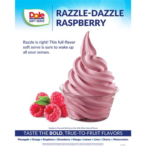 Dole Soft Serve Mix - Raspberry - Bag (4.4 lbs) – LollicupStore