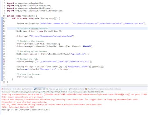 File Upload and File Download in Selenium Web Driver 的图像结果