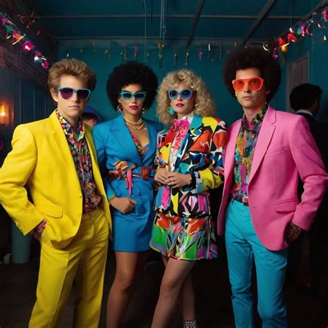80s Fashion Party Outfits Ideas