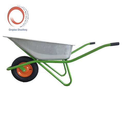 Heavy Duty Wheelbarrow with Zinc Tray - China Wheelbarrow and Tool Car