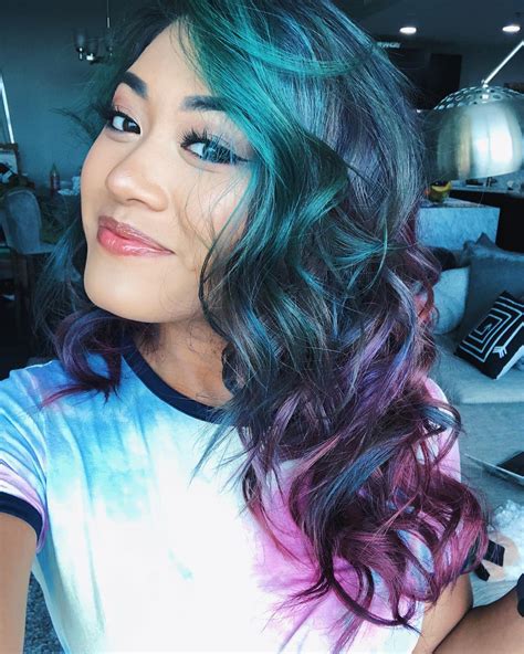 Ombre Hair Purple Blue