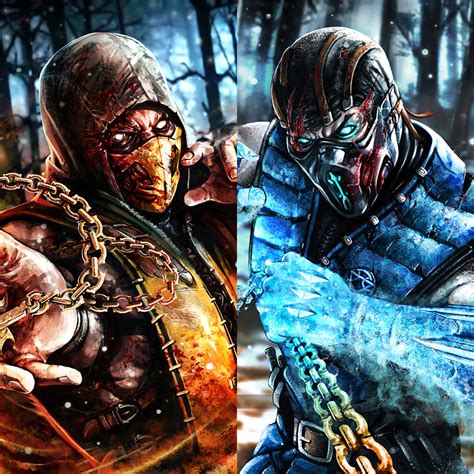 Mortal Kombat X Sub Zero And Scorpion