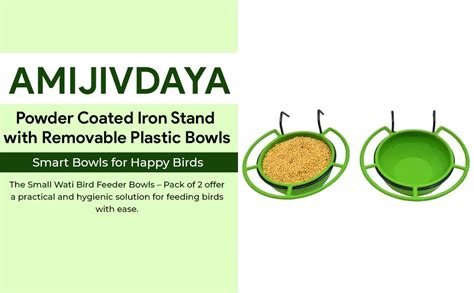 Amijivdaya Small Wati Pack of 2 | Powder Coated Iron Stand with ...