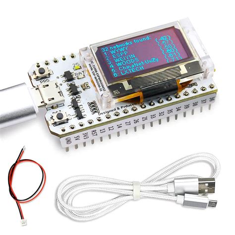 Amazon.in: Buy KeeYees ESP32 OLED WiFi Kit ESP-32 Internet Development ...