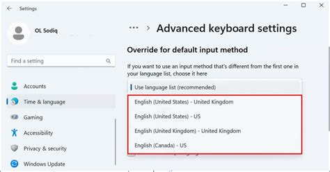 Image result for Change Keyboard Settings