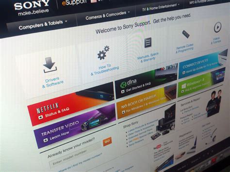 Image result for Sony.com Support