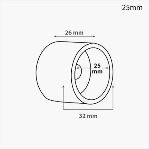 Buy DECO WINDOW Set of 2 Iron Curtain Rod End Wall Brackets - 25mm ...