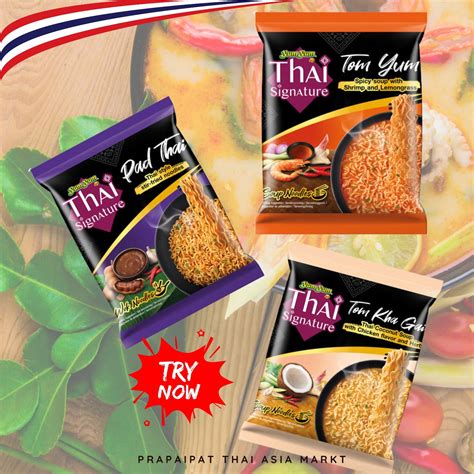 Thai Signature Instant Noodles Set – prapaipat