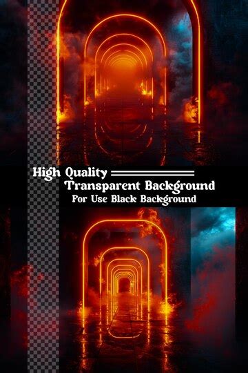 Cross into new dimensions with a glowing luminous gateway on ...