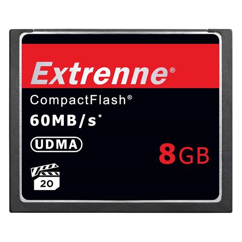 HSANYIUR Extreme 8GB Compactflash Memory Card UDMA Speed Up to 60MB/s ...