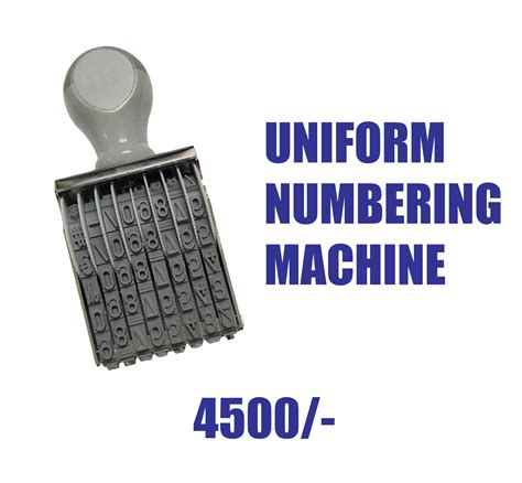 Image result for Machine Print Number