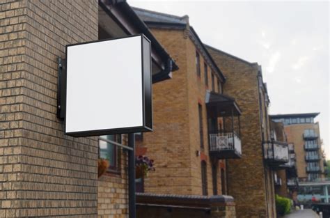 Store Sign Mockup - Mockup World