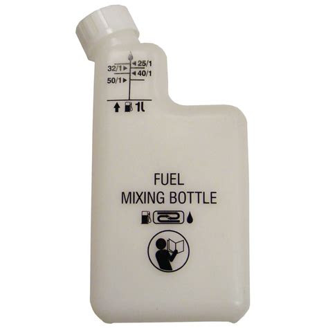 Handy 2 Stroke Oil / Petrol Fuel Mixing Bottle - Garden Equipment Review - ratio of petrol to 2 stroke oil