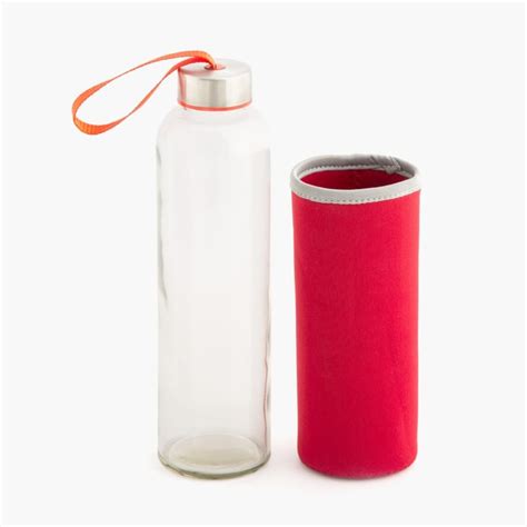 Buy Favola Glass Water Bottle - 600ml from Home Centre at just INR 179.0