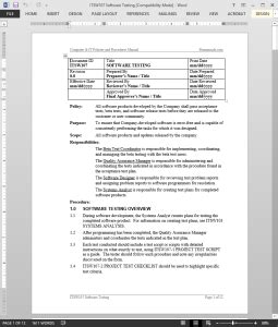 Testing Procedure Outline 的图像结果